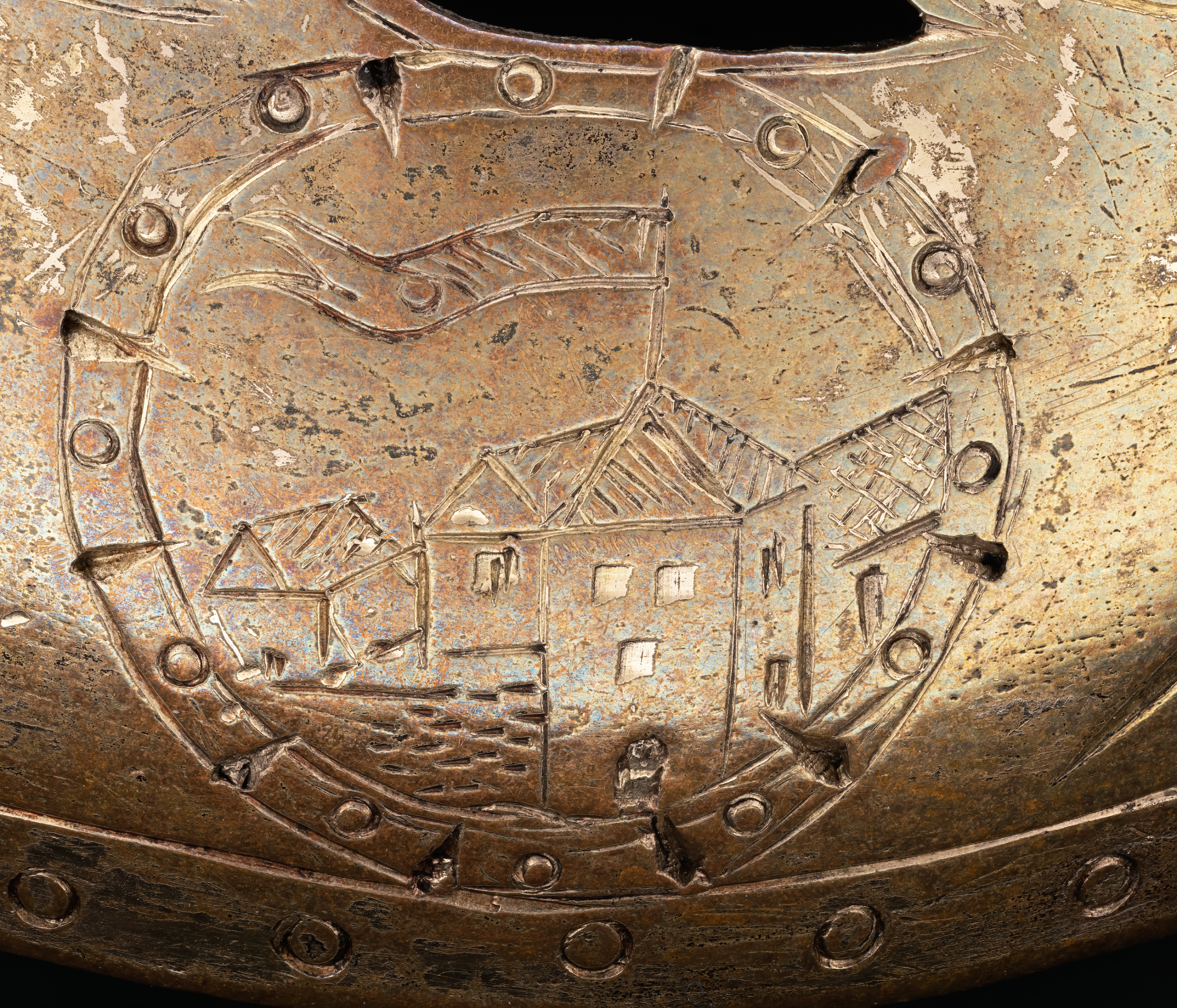 Engraving 1505 Watch - Portrait Nuremberg