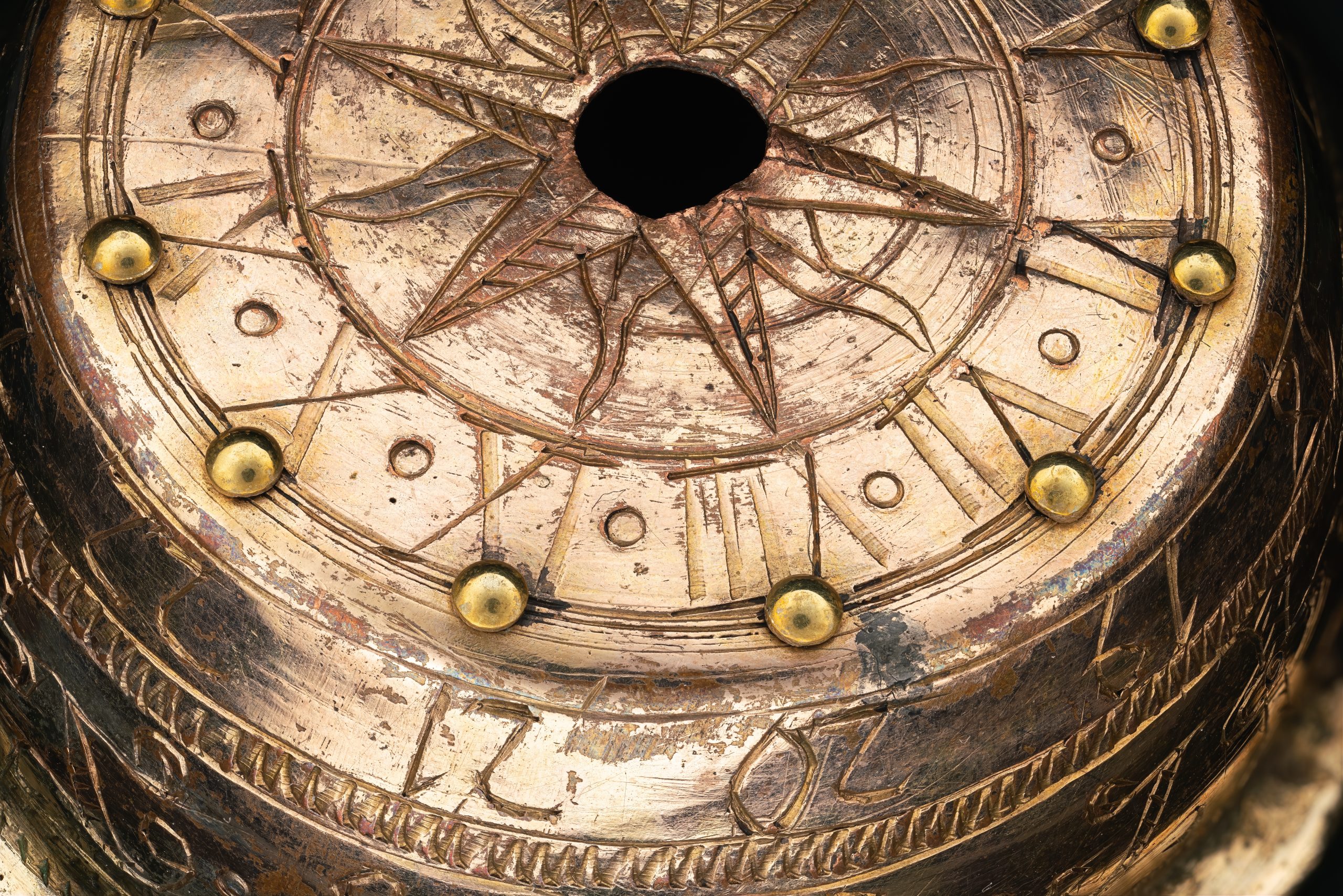 The 1505 Watch - Micro Photography Symbolism_Dial_Engraving_Latin_Arabic